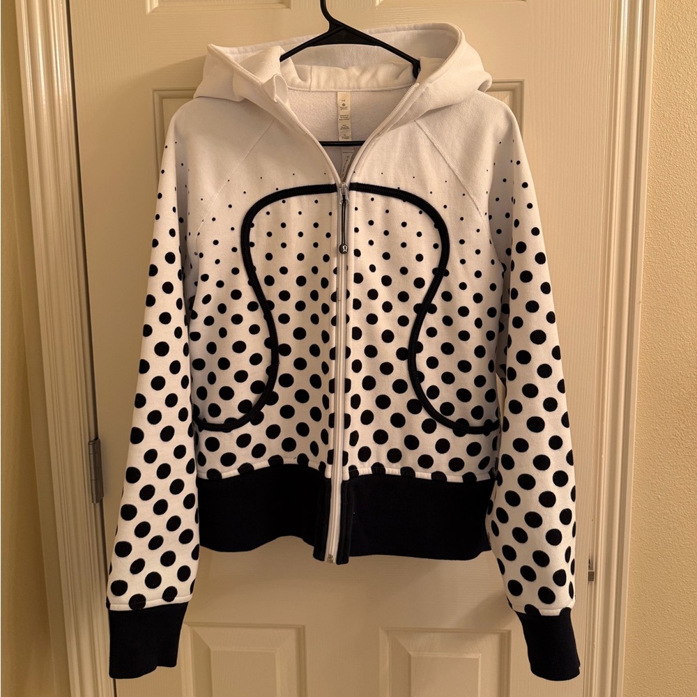 Lululemon Scuba Hoodie II – Rare Polka Dot Fade – Size 10